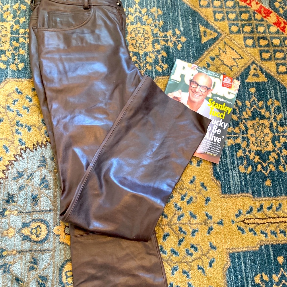 Vintage Wilson Maxima Bootcut Leather Pants!
